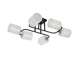 Люстра декоративна INTEREES V 70196-6 BK+CR