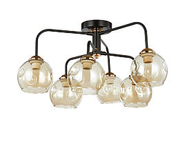 Люстра декоративна INTEREES V 70269-3+3 BK+FG