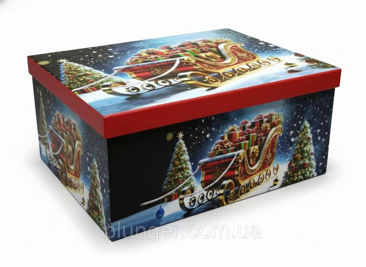 Коробка подарункова «Санчата» 35см*27см*15.5см, фото 1