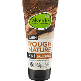 Гель для душу Alverde MEN Rough Nature 3-в-1 200 мл