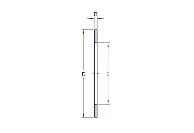AS 4060 шайба (кільце), розмір 40*60*1 INA-FAG, фото 2