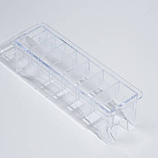 Пластикова підставка для восьми насадок Hots Professional Transparent Holder (HP08440-HT), фото 2