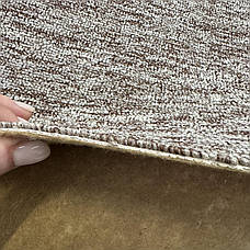 Ковролін бежевий однотонний Babil 1 багато розмірів, фото 2