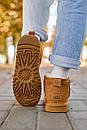 Уггі чоловічі коричневі зимові Ugg Classic Ultra Mini Chestnut (17138), фото 3