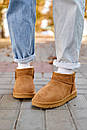 Уггі чоловічі коричневі зимові Ugg Classic Ultra Mini Chestnut (17138), фото 10