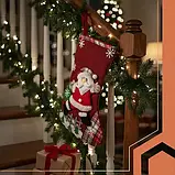 Різдвяні камінні шкарпетки для подарунків Ruhhy 4 шт (26467), фото 6