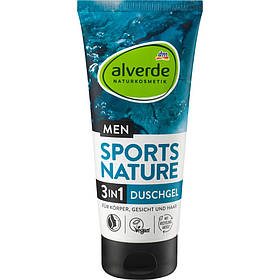 Гель для душу Alverde MEN Sports Nature 3-в-1 200 мл