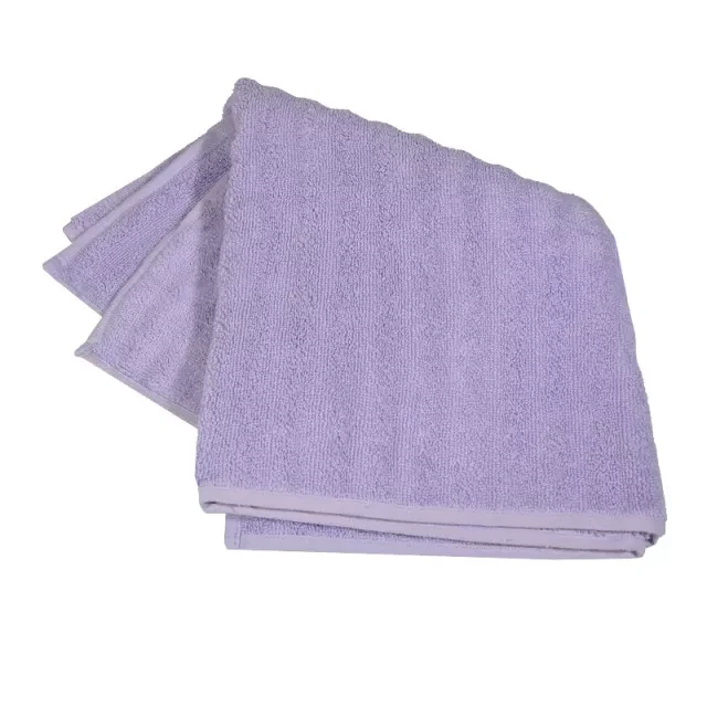 Рушник 50х90см махровий Ribs 500г Ярослав Світло-фіолетовий, фото 1
