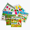 Колекція ігор 10 в 1 дітям Розвивальний набір настільних ігор для всієї родини Ігровий комплект з 10 навчальними іграми, фото 6