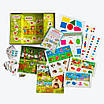 Колекція ігор 10 в 1 дітям Розвивальний набір настільних ігор для всієї родини Ігровий комплект з 10 навчальними іграми, фото 2