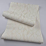 Шпалери вінілові на флізеліні 0.53 × 10.05 м Marburg 58123, бежеві для спальні, вітальні, коридору, фото 3