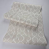 Шпалери вінілові на флізеліні 0.53 × 10.05 м Marburg 58122, бежеві для спальні, вітальні, коридору, фото 2