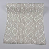 Шпалери вінілові на флізеліні 0.53 × 10.05 м Marburg 58122, бежеві для спальні, вітальні, коридору, фото 3