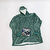 Плед толстовка з капюшоном (100х80см) HUGGLE HOODIE, Зелений / Плед-худі / Оверсайз толстовка плед з капюшоном, фото 10