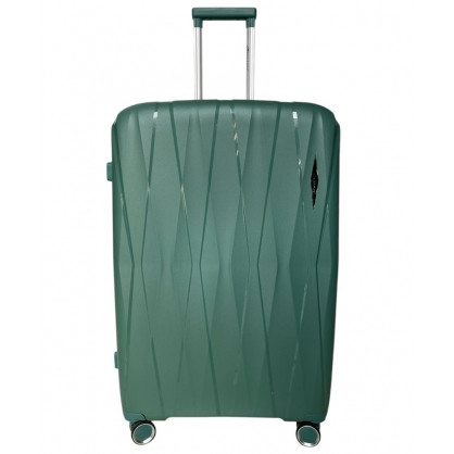 Велика валіза поліпропілен зелена (105 л) Арт.51103 green (L) Madisson Французька, фото 1