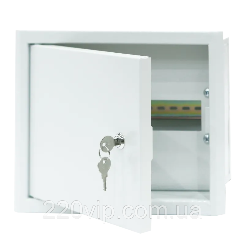 Щит металевий 12 модулів врізний UEC, ШРВ-12 IP31, MKM14-V-18-30-U корпус внутрішній бокс, фото 1