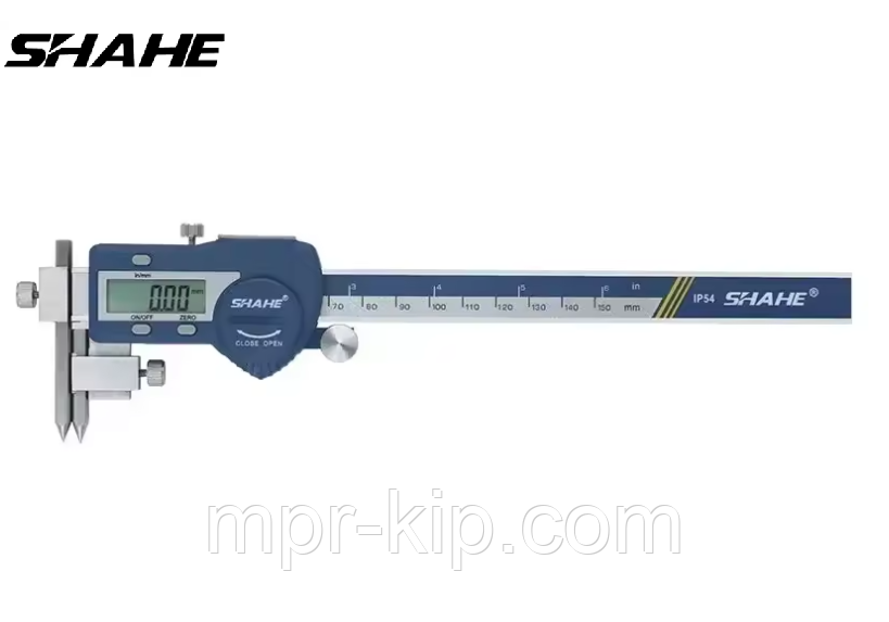 Штангенциркуль цифровий Shahe 5118-300 для вимірювання міжцентрових відстаней, діапазон 5-300 мм, крок виміру 0,01 мм, фото 1