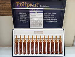 Ампульний засіб для лікування й догляду за шкірою голови Dikson Polipant Complex 10*12