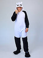 Костюм мужской кигурумы Панда веселая пижама Кигуруми для мужчин парней и взрослых Kigurumi