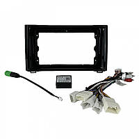 Перехідний штатний комплект із проводкою до Android магнітоли Toyota Tundra XK50 2013-2020 Black High kit