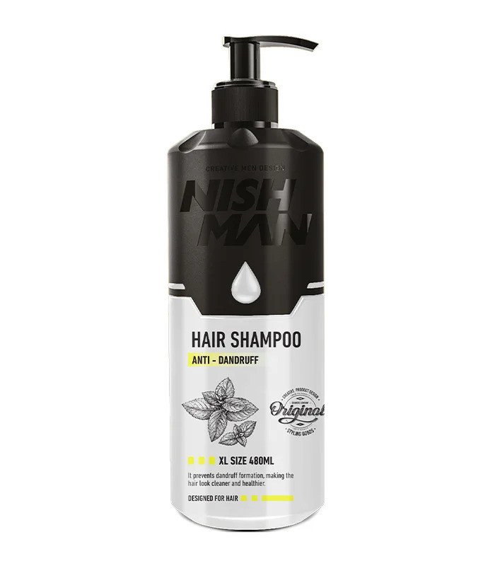 Шампунь для волосся від лупи Nishman 480, фото 1