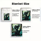 Плюшевий плед ковдра покривало Як приручити дракона Дракон Беззубик, фото 3