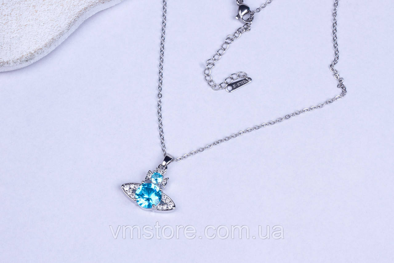 Підвіска планета вів'єн вествуд на ланцюжку, фото 1