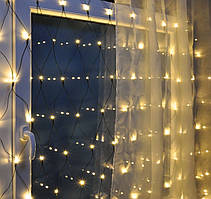 Світлодіодна гірлянда-сітка LightZone 160 LED 3.2х1.5 м теплий білий