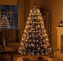 Світлодіодна гірлянда Кінський хвіст LightZone 130 LED теплий білий