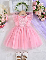 Ніжна святкова сукня для дівчинки 2–3 років (розмір 86–98).