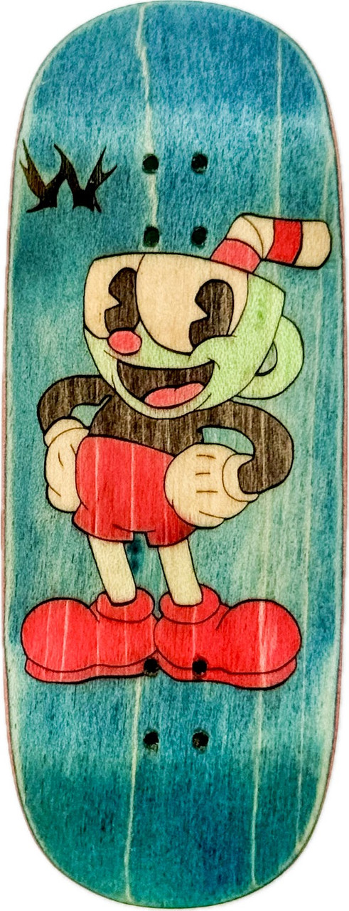 Дека для фігерборда Workers FB Cuphead Medium Zero 36 mm, фото 1