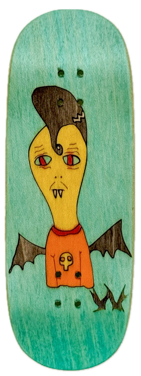 Дека для фігерборда Workers FB Elvis Blue Medium Zero 34 mm, фото 1