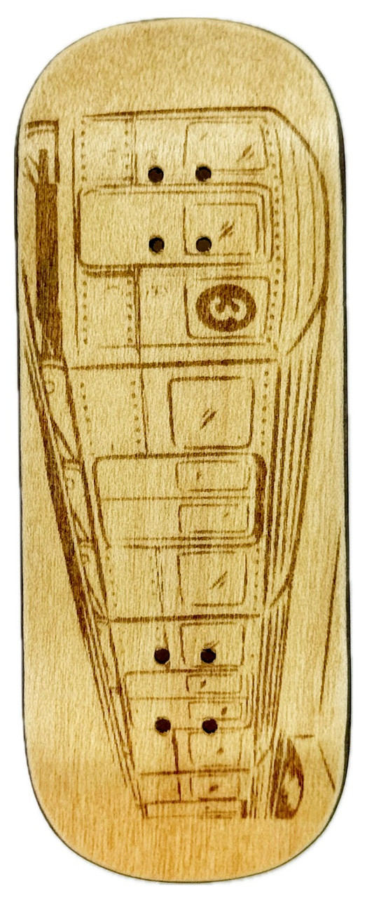 Дека для фігерборда Workers FB Subway Train Low Popsicle 36 mm, фото 1