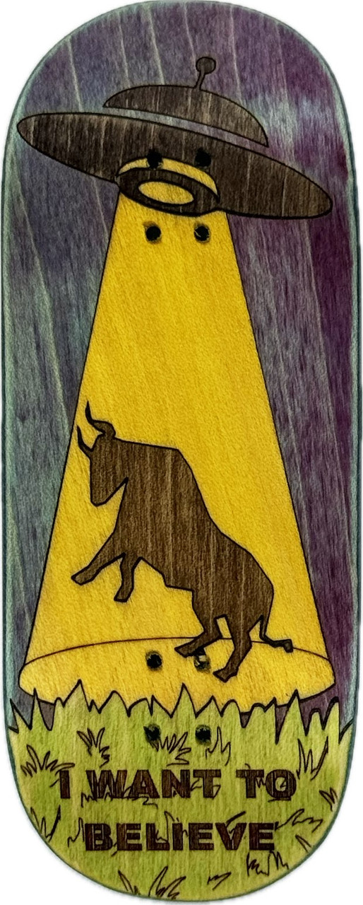 Дека для фингерборда Workers FB Want To Believe Low Street 38 mm, фото 1