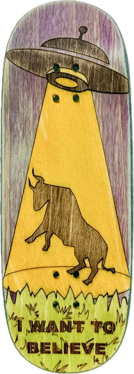 Дека для фігерборда Workers FB Want To Believe Low Zero 34 mm, фото 1