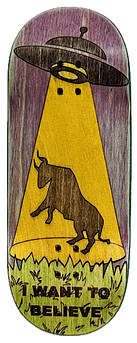 Дека для фінгерборда Workers FB Want To Believe Medium Street 36 mm