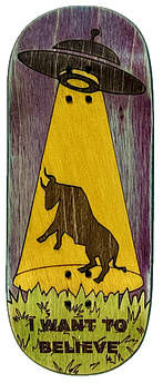 Дека для фінгерборда Workers FB Want To Believe Medium Street 38 mm
