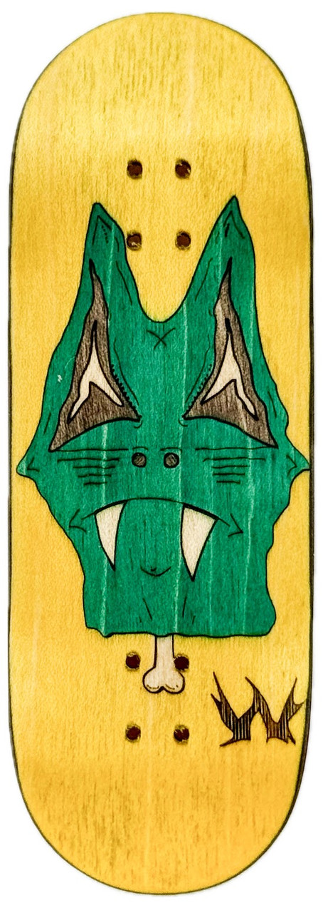 Дека для фінгерборда Workers FB Zombie Cat High Street 33 mm, фото 1