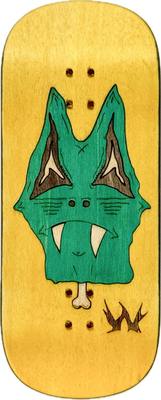 Дека для фінгерборда Workers FB Zombie Cat Low Popsicle 38 mm, фото 1