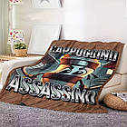 Плюшевий плед ковдра покривало Cappuccino Assassino Капучіно Асасіно 150х200 см, фото 2