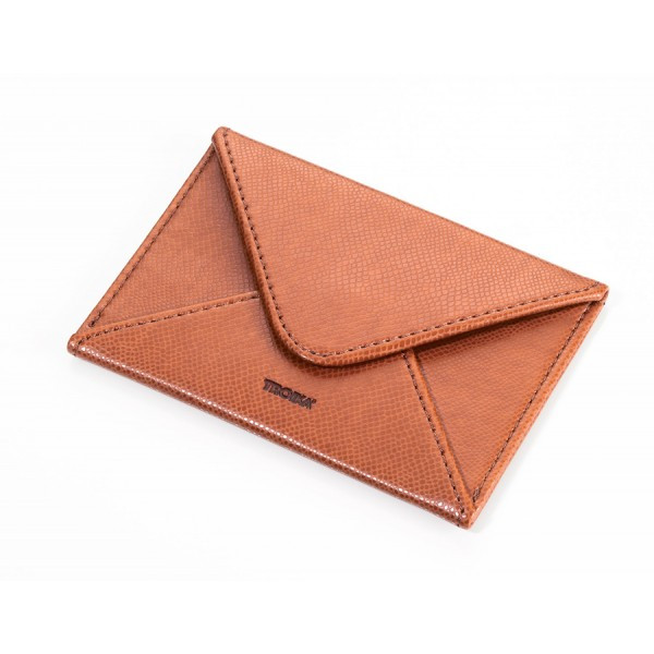 Візитниця кишенькова "Colori caramel" зі штучної шкіри від німецького бренду Troika, фото 1
