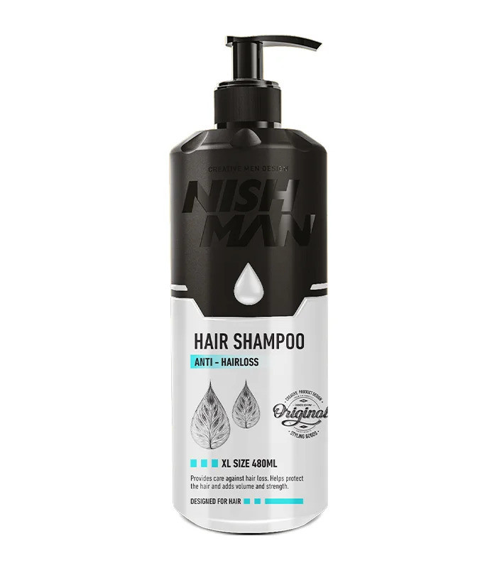 Шампунь проти випадіння волосся Nishman 480, фото 1