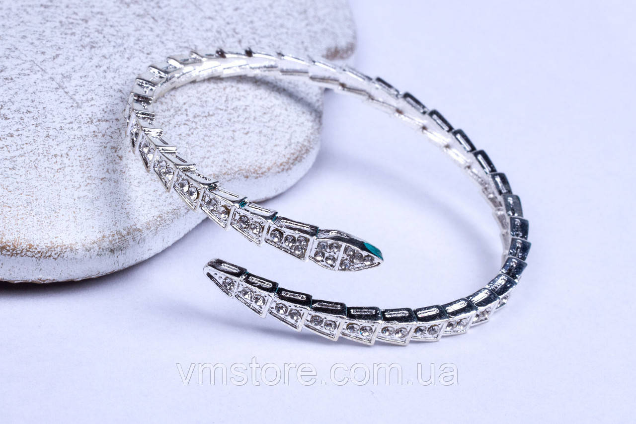 Браслет жіночий змія на руку, модні жіночі прикраси, фото 1