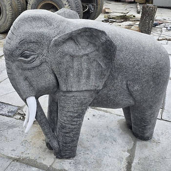 Скульптура "Слон" з граніту (ручна робота)