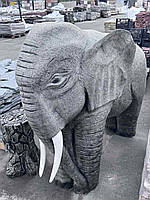 Скульптура "Слон" з граніту (ручна робота), фото 9