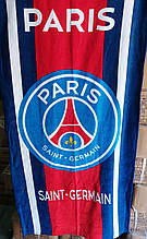Пляжний рушник ПСЖ ФК "Парі Сен-Жермен" з логотипом улюбленого футбольного клубу