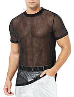 Чоловіча легка прозора футболка