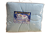 Набір дитячий ковдра 105/140см +подушка 40х60 в ліжечко Ярослав блакитний, фото 2