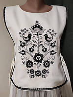 Жилет - нагрудник в етнічному стилі "Співоча пташка"