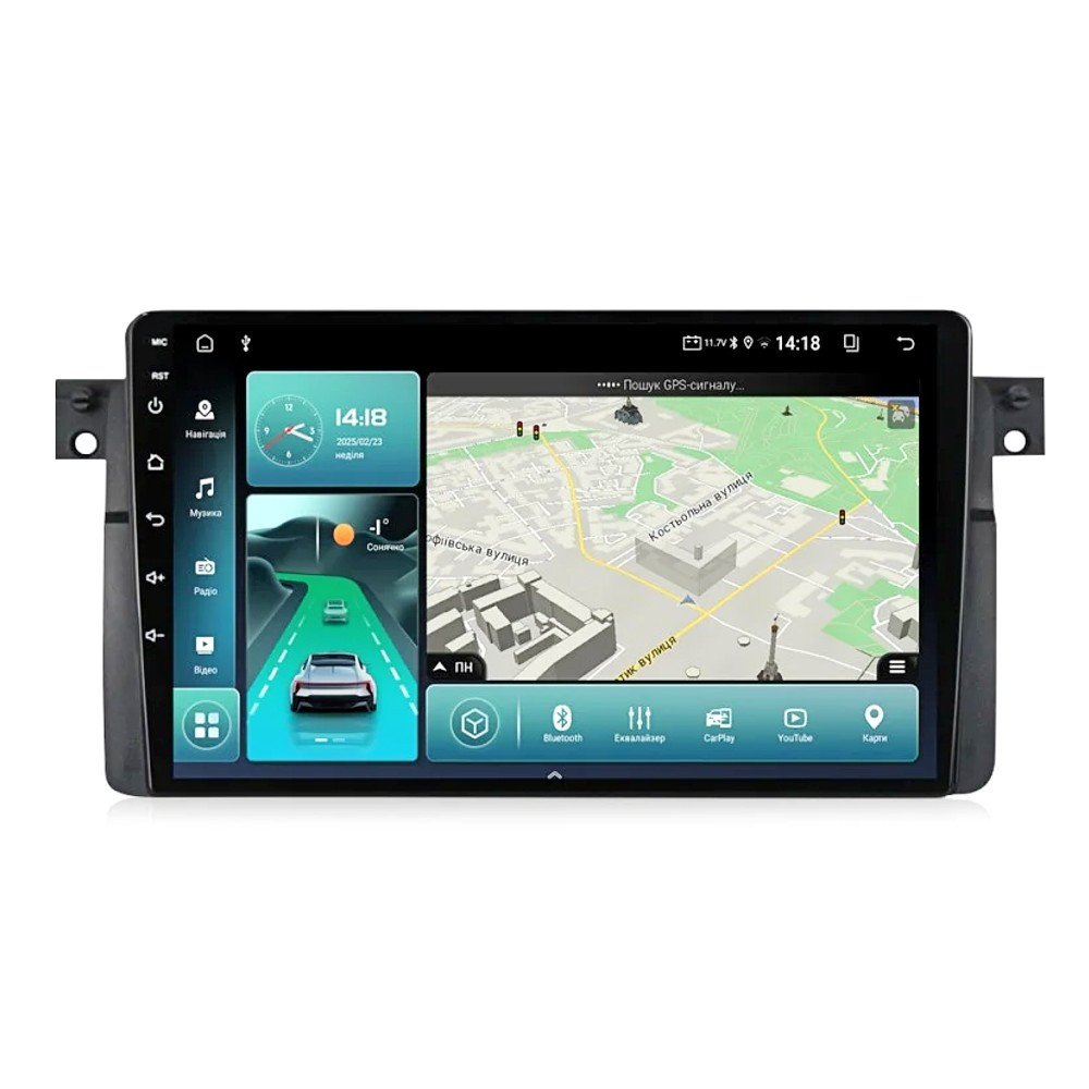 Штатна магнітола андроїд BMW-E46 1998-05, Автомагнітола 2 дин 2/32, штатний головний пристрій бмв, фото 1